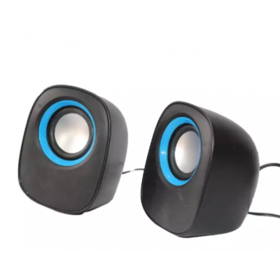 D-05 5W Mini Digital Speaker - Black/Blue
